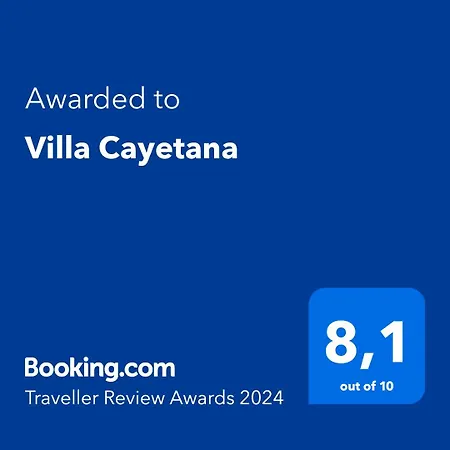 Hébergement de vacances Cayetana Jávea